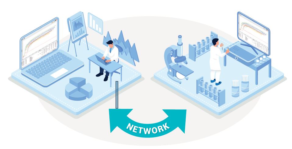 Added to the local laboratory IT network, the new TA 4-V3 or TA 8-V3 Thrombo-Aggregometer by Stago offers the possibility to visualise, analyse, comment, save and export patient results remotely.