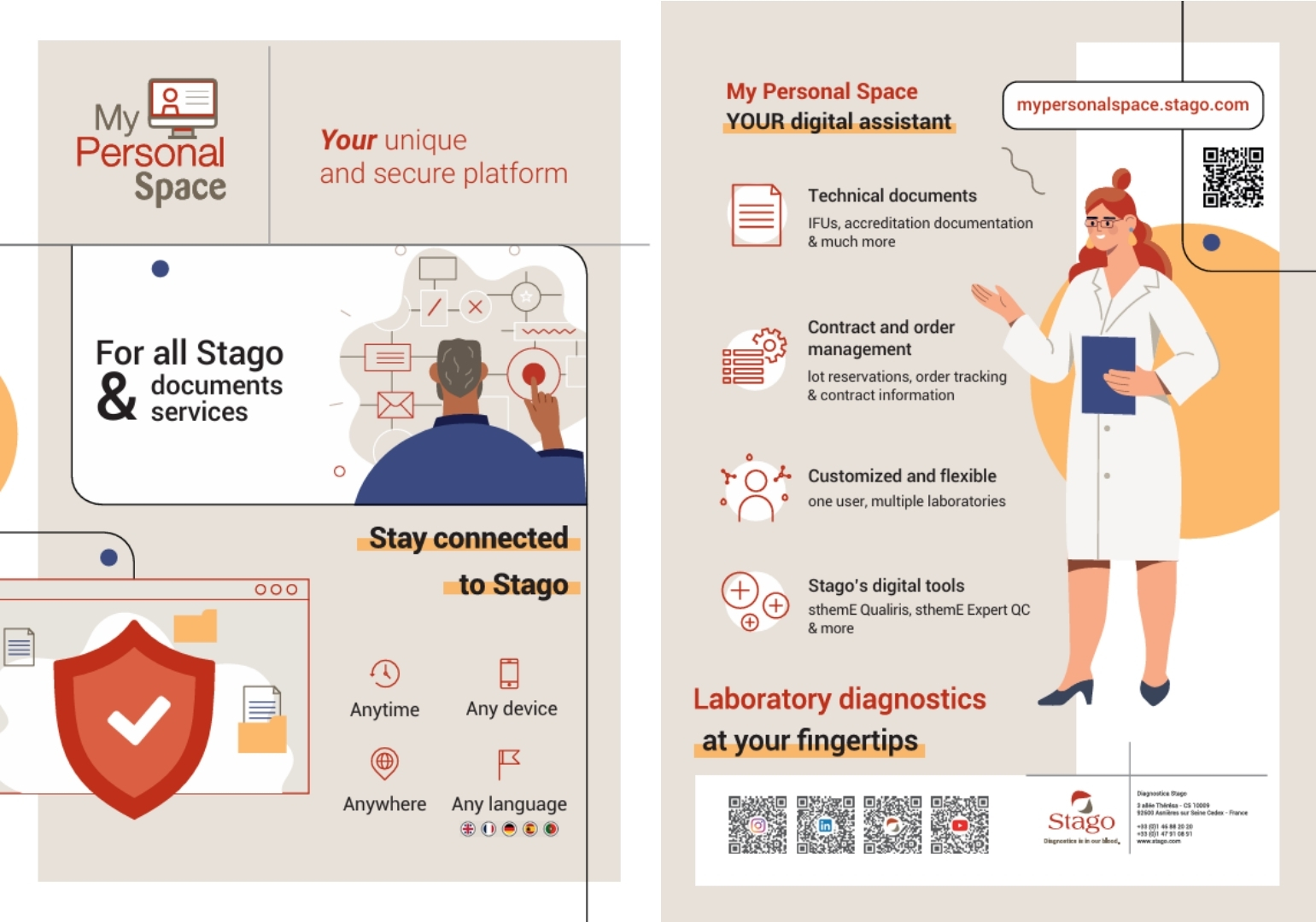 Download the flyer about My Personal Space